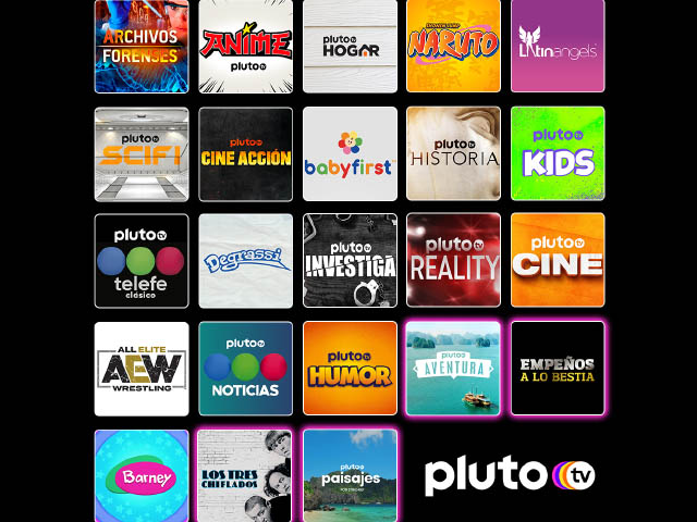lb cuota de matrícula Coche Pluto TV ahora alcanza los 76 canales en América Latina - OTT |  Plataformas.News